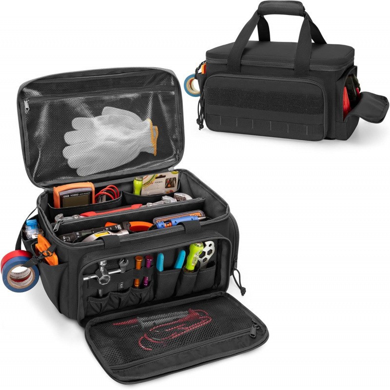 Workshop With Tools - Bolsa de ferramentas tática resistente de