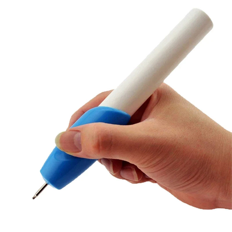 Workshop Tools For Carpentry - Mini caneta de gravação elétrica azul,