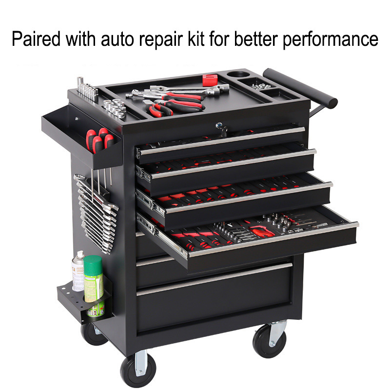 Workshop Tools Box - Carrinho de Ferramentas com 5 Gavetas,