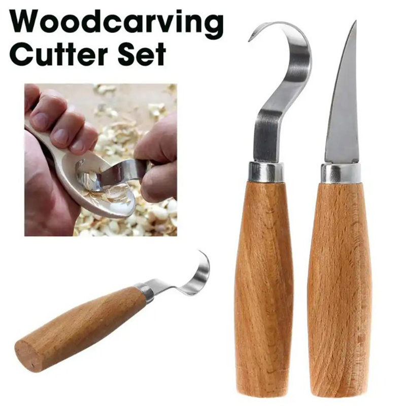 Workshop Tools For Carpentry - Faca de Escultura em Madeira, Cinzel,