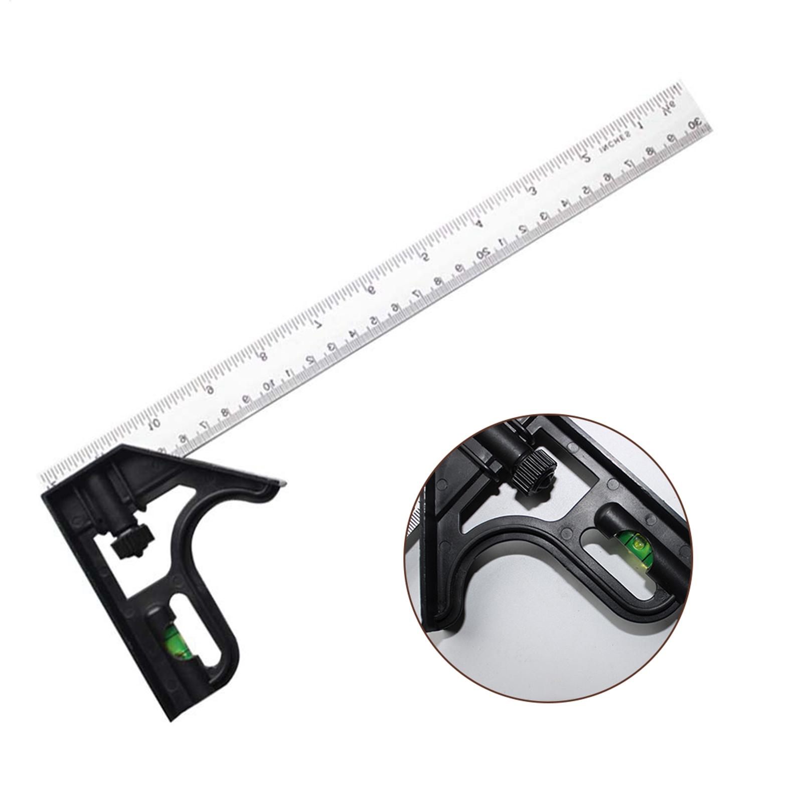 Workshop Tools For Carpentry - Régua de Ângulo Combinada em Aço