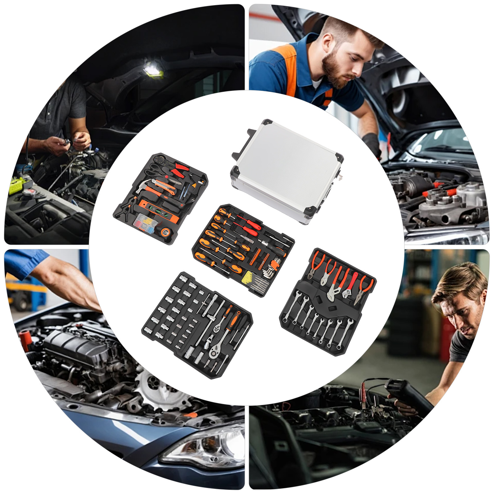 Kit de Ferramentas Automotivas - Hand Tools Maintenance Workshop avaliação e preço