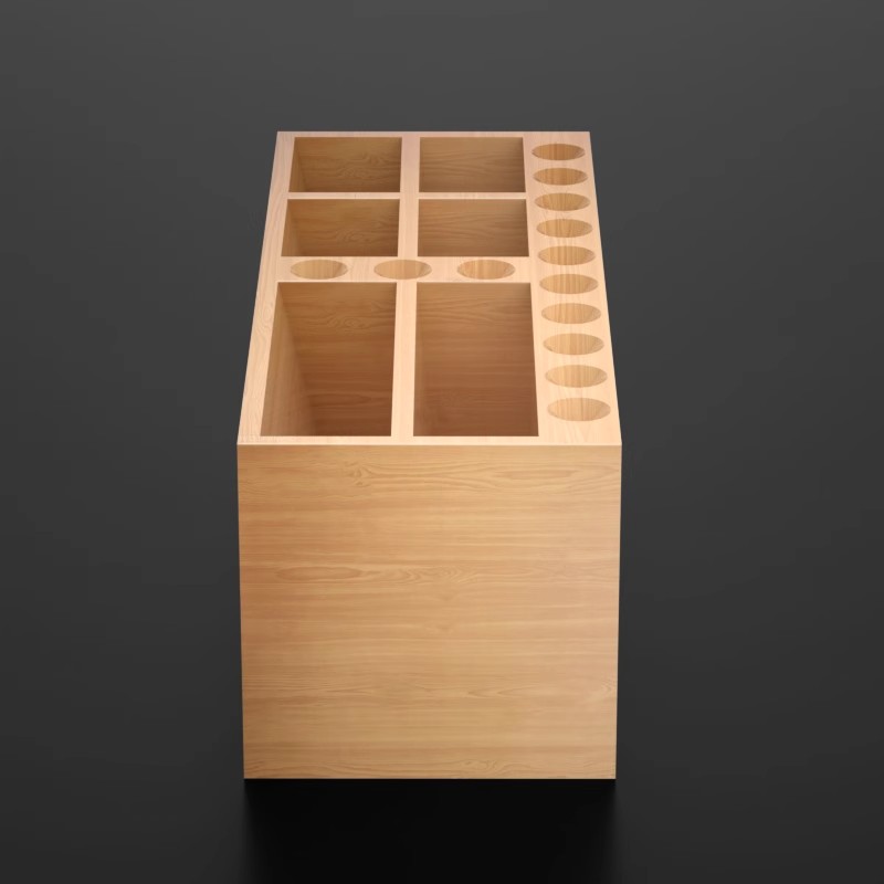 Amaoe M63 Bambo Caixa de armaz - Workshop Tools Box avaliação e preço