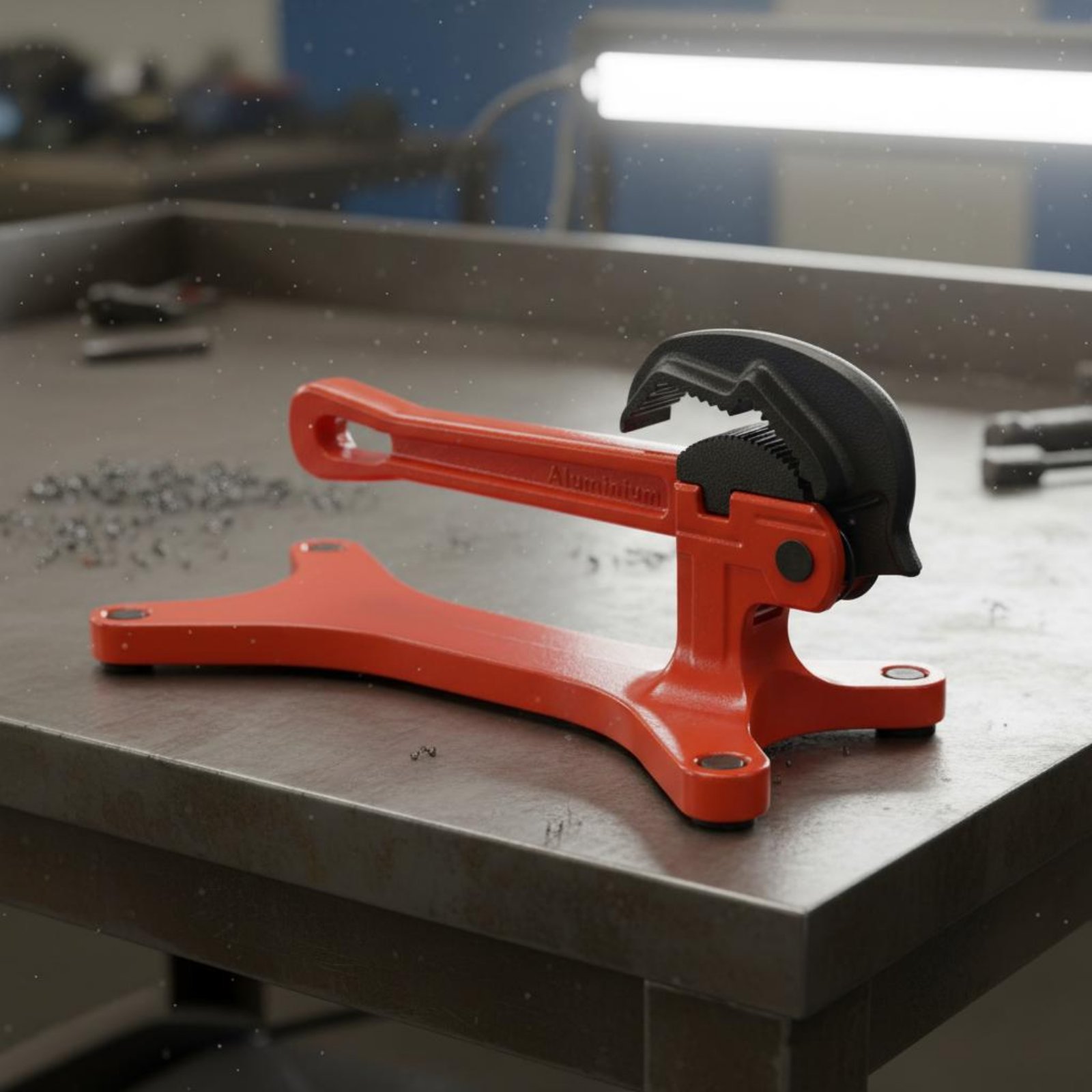 Morsa de Tubos Portátil Reforç - Workshop With Tools avaliação e preço