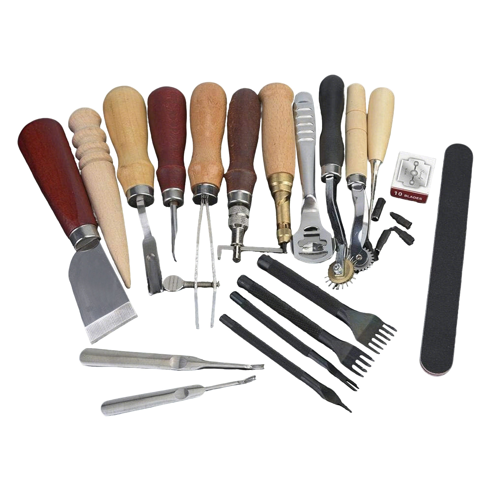 Kit de Ferramentas para Couro, - Workshop Cutting Tools avaliação e preço