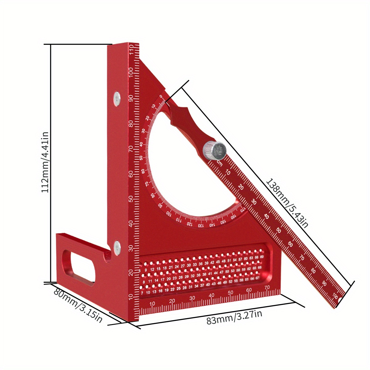 Transferidor quadrado de carpi - Dovetail Marking Guide avaliação e preço