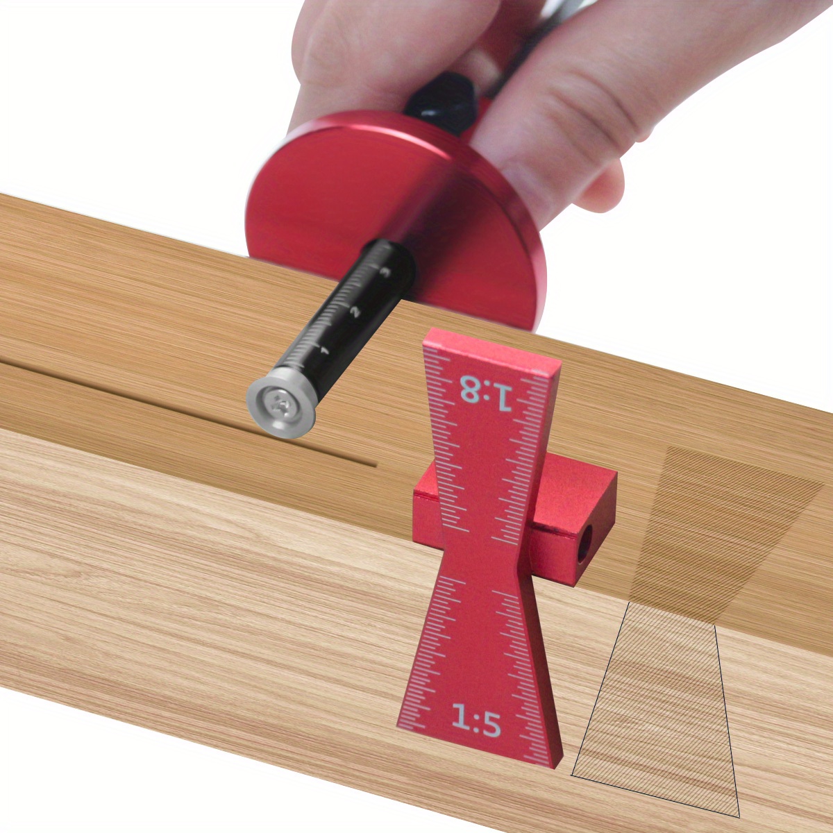 Medidor de marcação de roda, g - Dovetail Marking Guide avaliação e preço