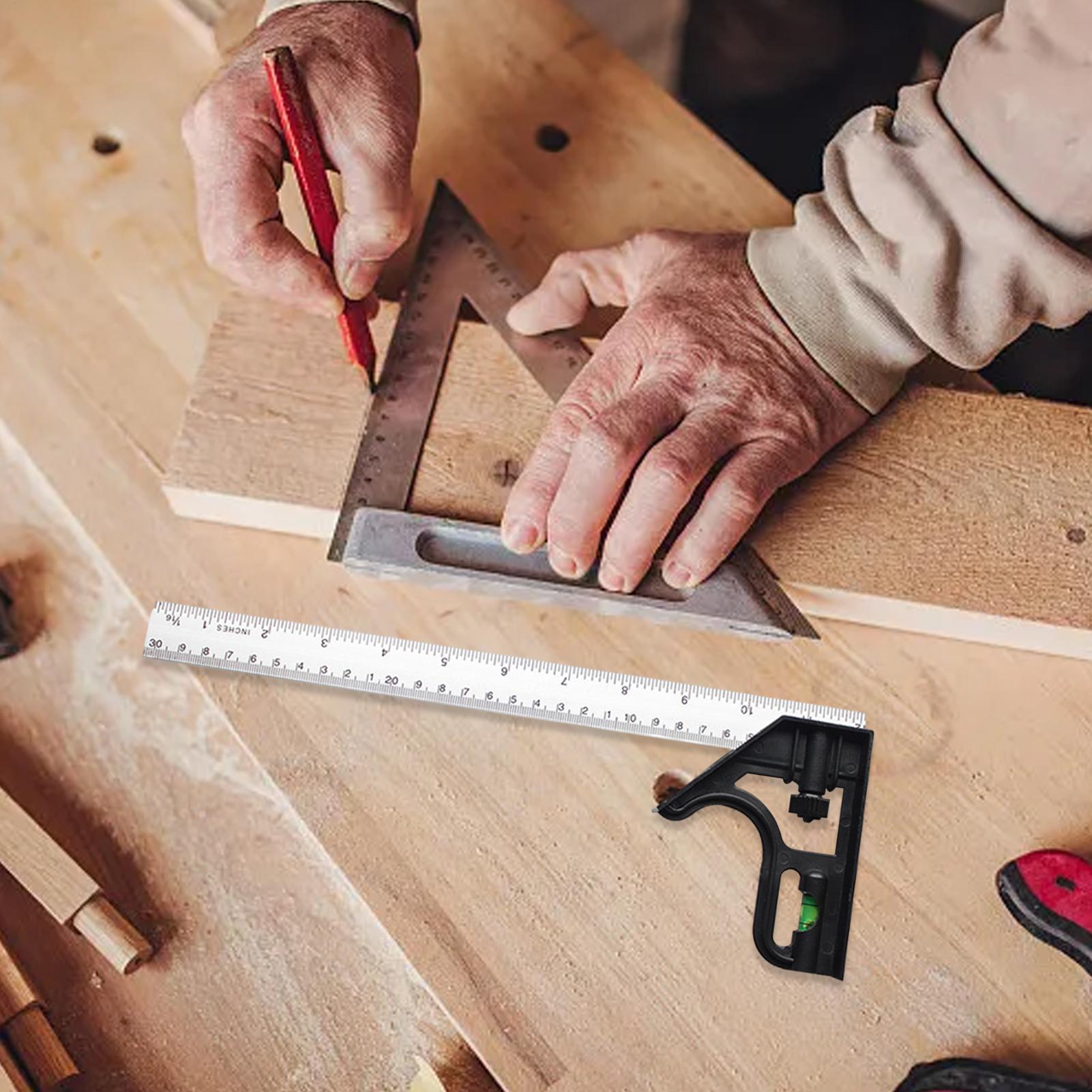 Régua de Ângulo Combinada em A - Workshop Tools For Carpentry avaliação e preço