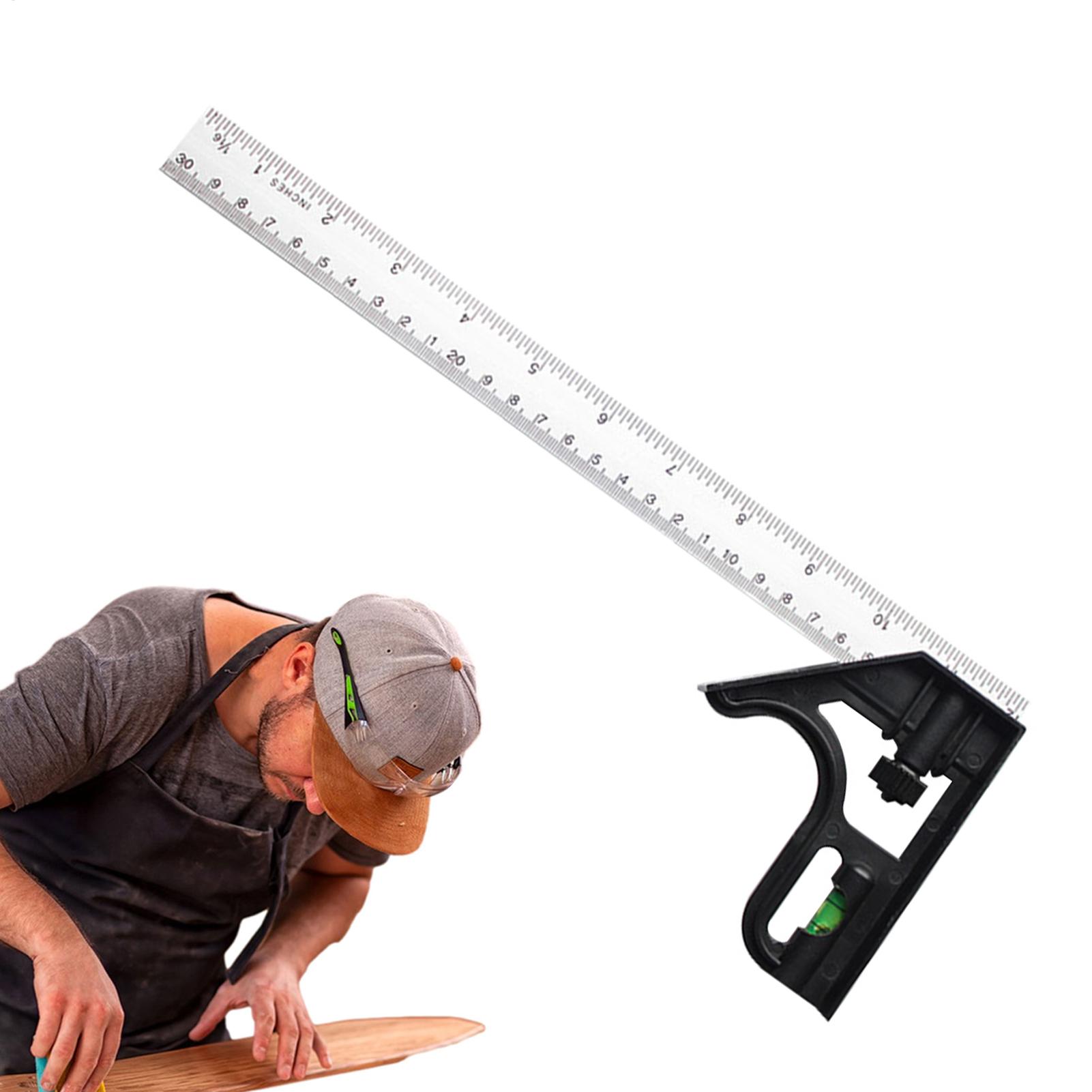 Régua de Ângulo Combinada em A - Workshop Tools For Carpentry avaliação e preço
